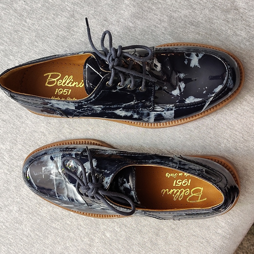 BELLINI 1951 MADE IN ITALY- WOMENS TIE-UP OXFORD STYLE SHOE - Picture 16 of 16